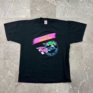 90s Vintage Corvette Graphic Tee Mens XL Cavalcade Chevrolet Chevy‎ Short Sleeve